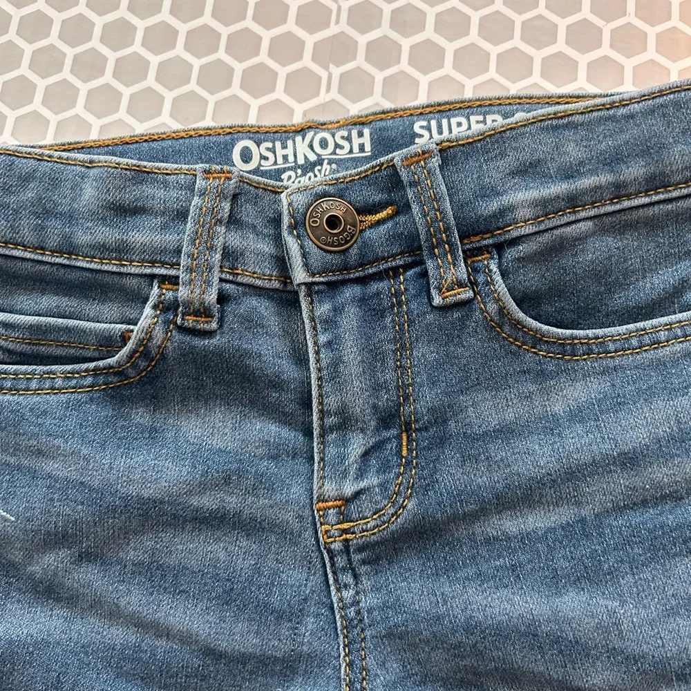 OshKosh B'gosh Boys Blue Straight-Leg Jeans Size 5